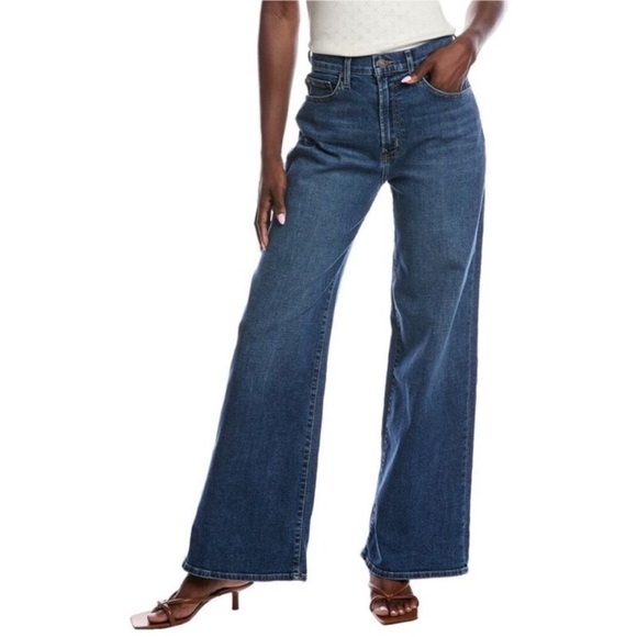 HUDSON Jeans NWT Jolene Alexandra Wide Leg Jean Size 29 Dark Wash